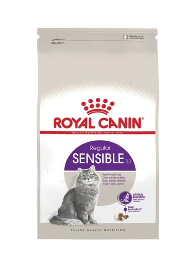 رويال كانين طعام سينسيبل 33 للتغذية الصحية للقطط بني 15كيلوجرام - Image 1