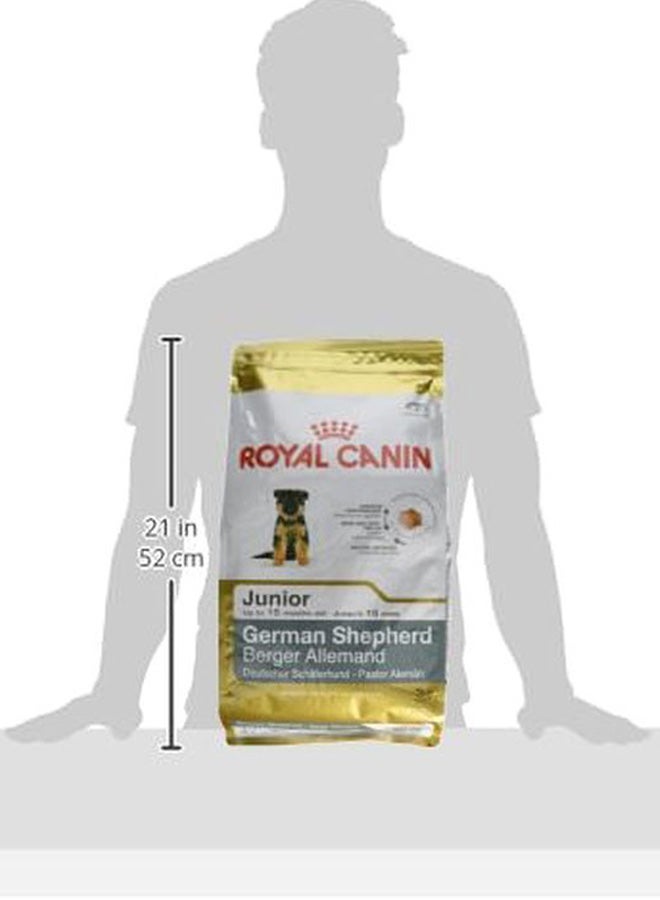 رويال كانين غذاء صحي لصغار الكلاب من سلالة الجيرمان شيبرد بني 12كيلوجرام - Image 2