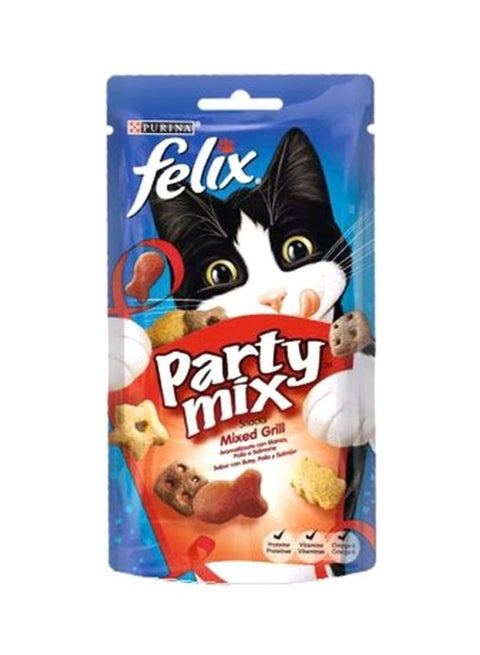 Felix Party Mix Grilled Treat Brown/Yellow