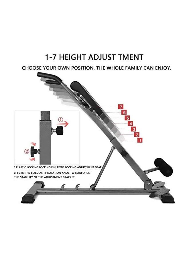 ماكس سترينث مقعد متعدد الوظائف لتمارين اللياقة البدنية 105x30x30سم - Image 5