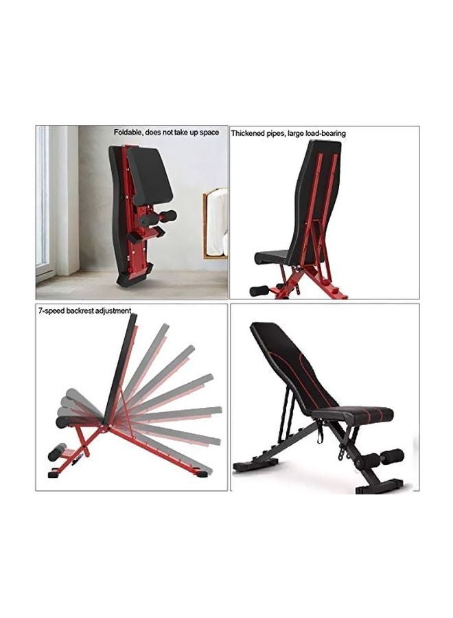 Max Strength Aluminum Multifunction Foldable Weight Lifting Bench 110x30x30cm  - Image 3