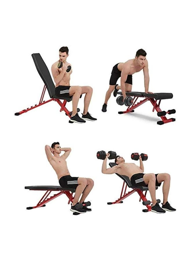 Max Strength Aluminum Multifunction Foldable Weight Lifting Bench 110x30x30cm  - Image 5