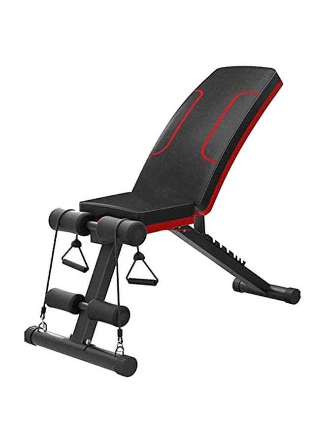 Max Strength Aluminum Foldable Weight Lifting Bench 105x30x30cm - Image 1