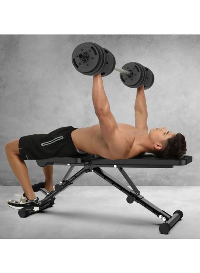 ماكس سترينث مقعد رفع أثقال قابل للطي من الألومنيوم 105x30x30سم - Image 4