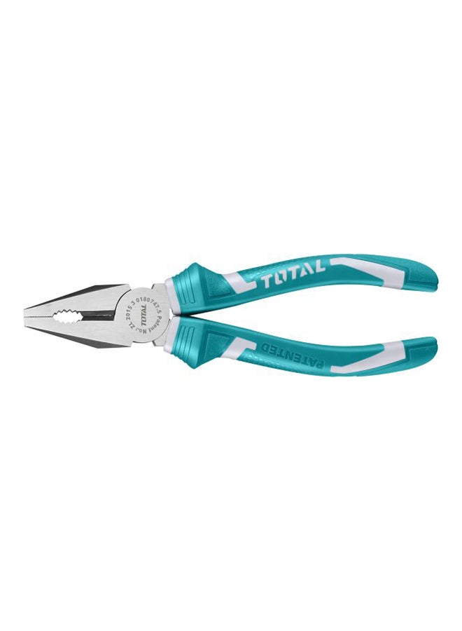 TOTAL Combination Plier THT110806P Blue/Silver 200mm - Image 1