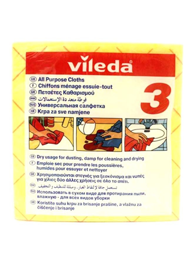 فيليدا مجموعة مكونة من 3 قطع من القماش لجميع الأغراض - Image 1