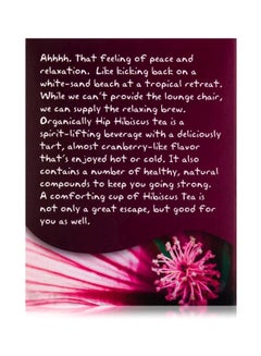 Now Foods Organic Hibiscus Tea 50ml  - Image 4