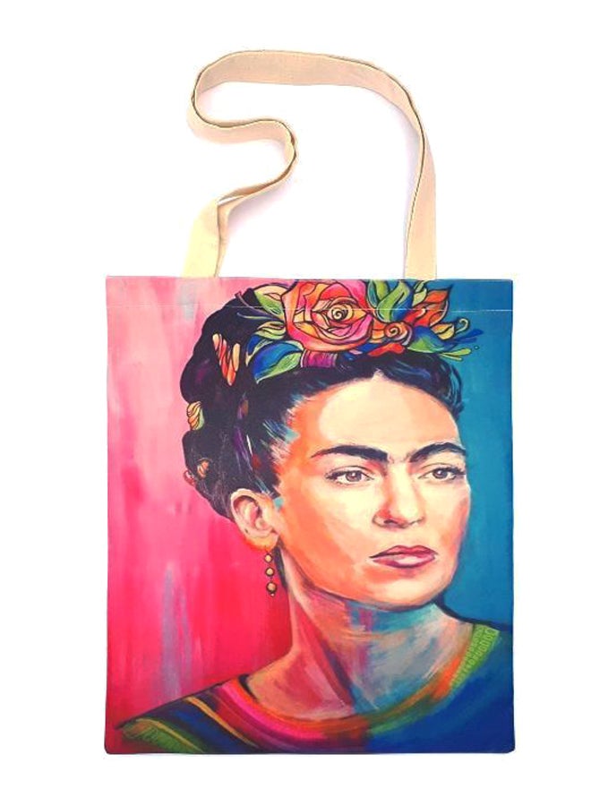 Alwan Frida Printed Beach Shoulder Bag Multicolour  - Image 1