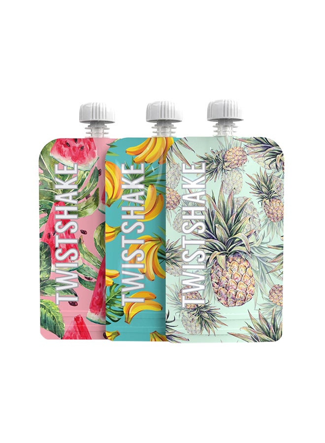 TWISTSHAKE - 3-Piece Fruit Squeeze Bag - Image 1
