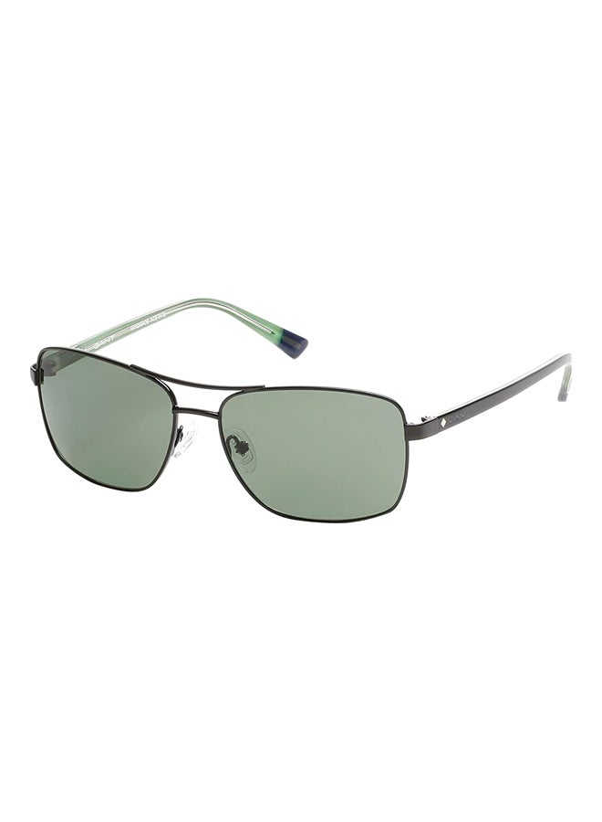 GANT Men's Full-Rimmed Rectangular Sunglasses - Lens Size: 58 mm - Image 1