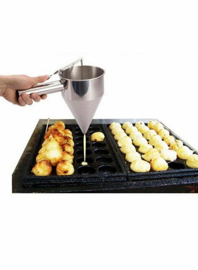 يونيفرس قمع موزع الزبدة فضي 26.3 x 22.1سم - Image 2