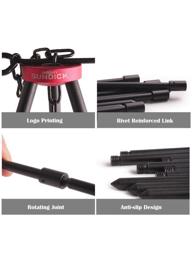 صنديك حامل أواني ثلاثي مثلث مناسب للتخييم 31x11.3سم - Image 4