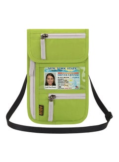 Travel Neck Pouch With RFID Blocking 24x15x2cm