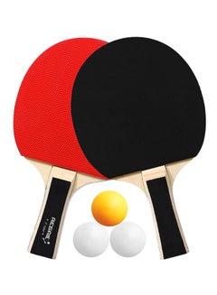REGAIL 5-Piece Table Tennis Racket And Balls Set  - Image 1