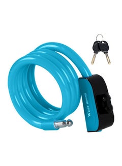 Digit Code Combination Bicycle Security Lock With Keys