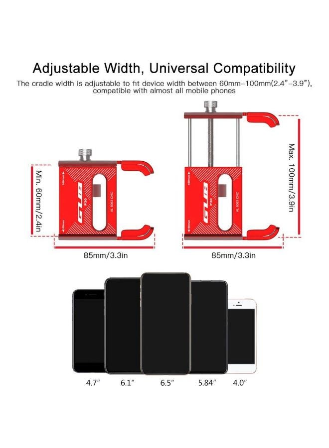 جي يو بي حامل هاتف يثبت على مقود الدراجة 8.2x10.3سم - Image 3
