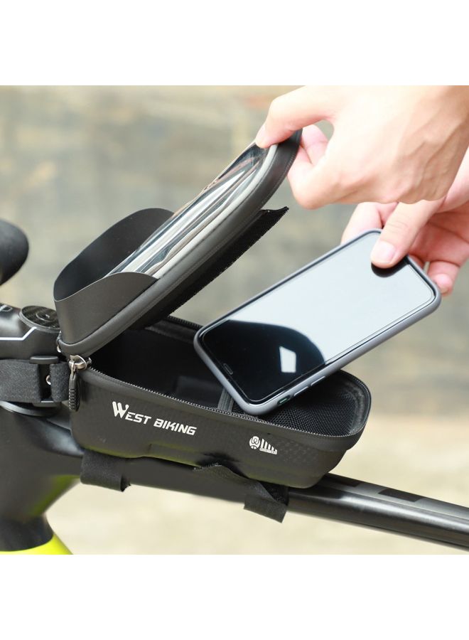 WEST BIKING Bike Mobile Phone Holder Pannier Bag 19.5x10x10cm  - Image 5