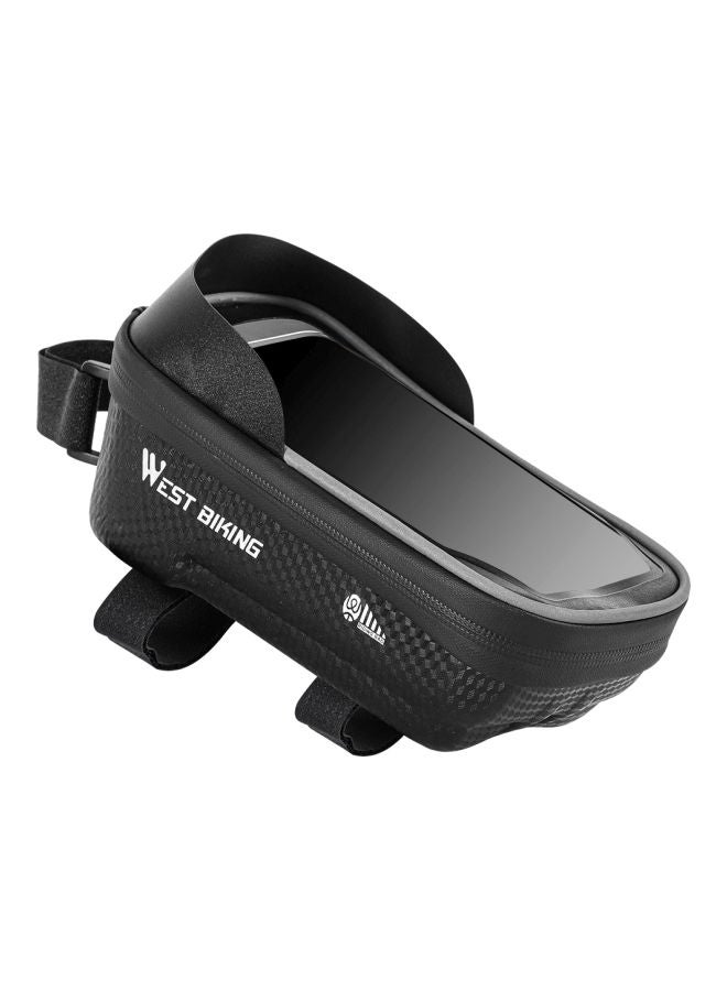 WEST BIKING Bike Mobile Phone Holder Pannier Bag 19.5x10x10cm  - Image 1