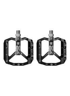 ENLEE Pair Of Aluminium Alloy Bike Pedals 4.9x4.2inch  - Image 1