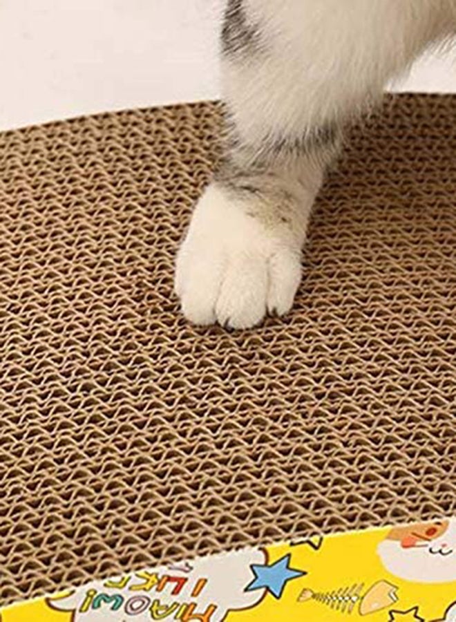 Generic - Catnip Scratching Pad Brown 30cm - Image 1