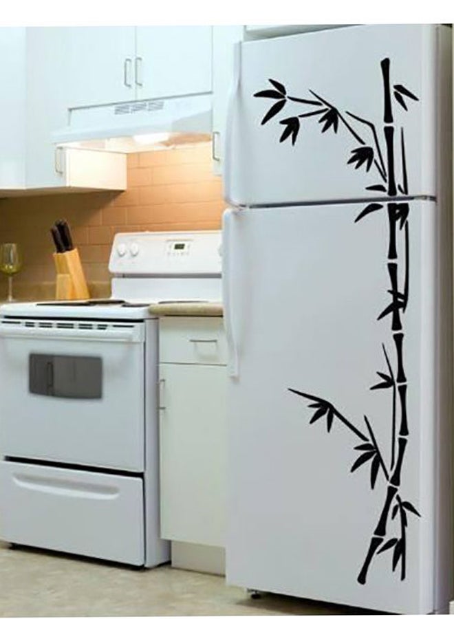 Self Adhesive Fridge Wall Decorative Sticker Black 100 x 45cm