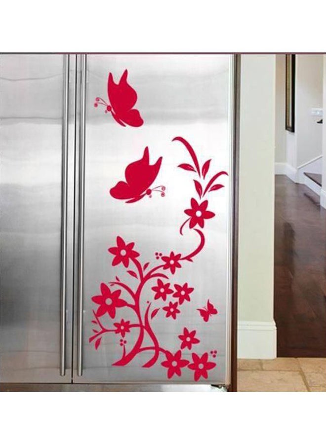 Self Adhesive Fridge Decorative Sticker Pink 100 x 40cm