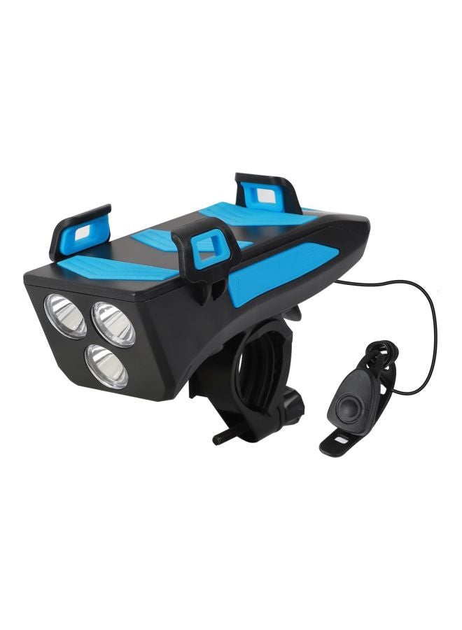 WEST BIKING 4-In-1 Bicycle Phone Holder With LED Light 12.5x5.2cm  - Image 1