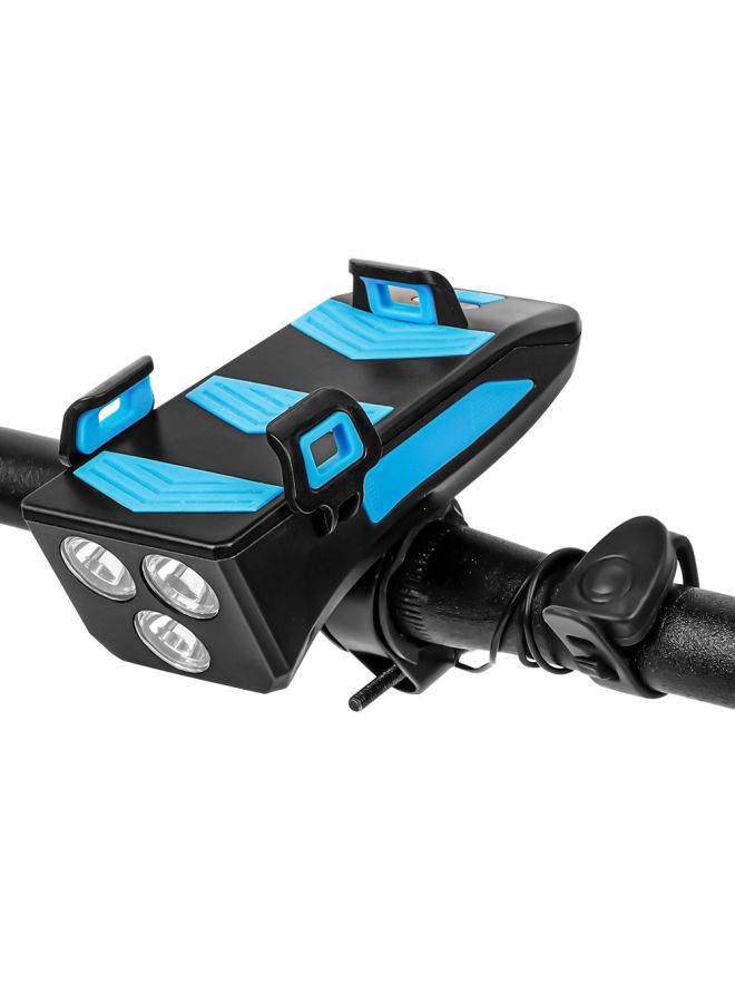 WEST BIKING 4-In-1 Bicycle Phone Holder With LED Light 12.5x5.2cm  - Image 2