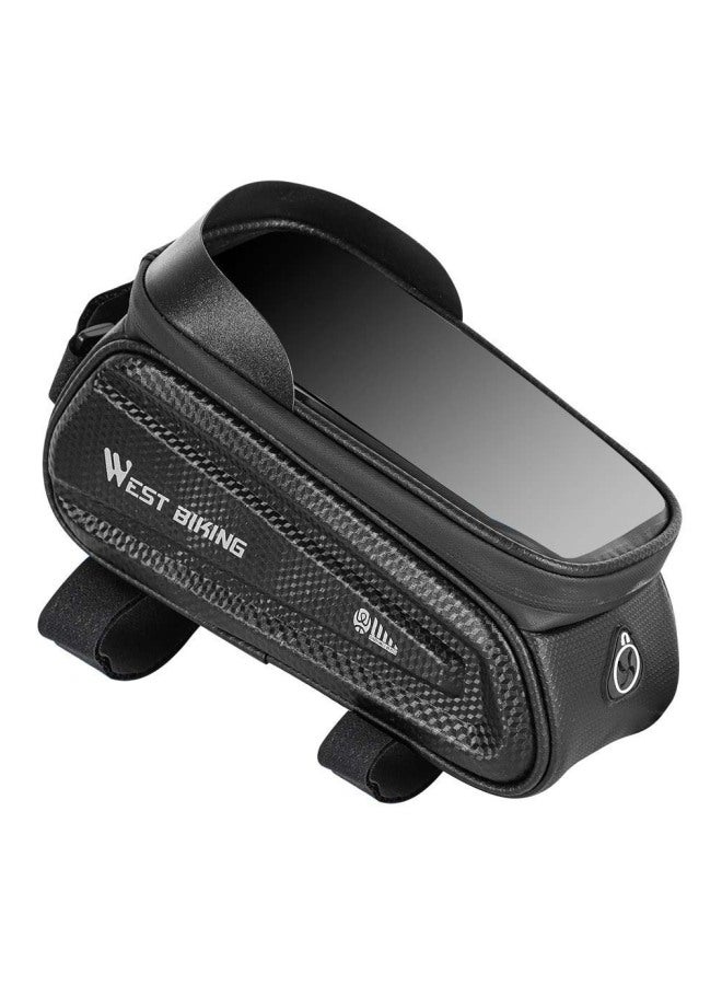 WEST BIKING Waterproof Cycle Mobile Phone Holder Bag 9.3x5.1x4.1inch  - Image 1