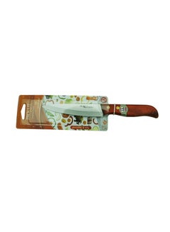 Stainless Steel Kitchen Knife Brown 5inch
