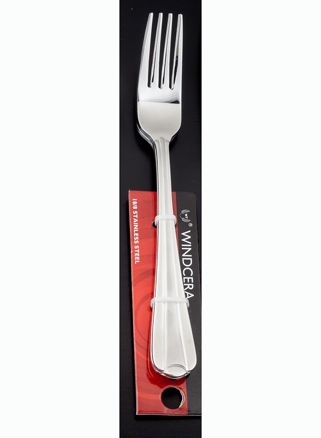 WINDCERA 3-Piece Prestina Stainless Steel Dinner Fork Set Silver 3x20cm - Image 2