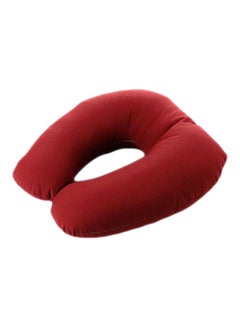snooze U-Shaped Neck Pillow Combination Dark Red 30x32cm 