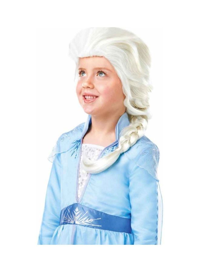 Disney - Official Disney Frozen 2, Elsa Wig, Childs Fancy Dress Accessory, One Size - Image 1