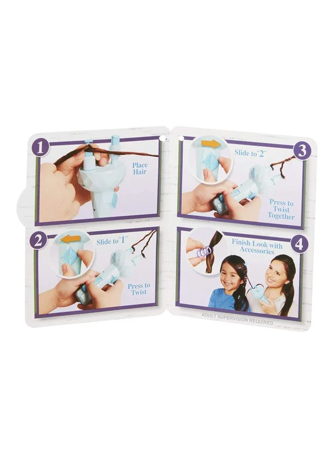 Disney Elsa's Hair Twirler Vanity Accessory Set 8.33x28.24x22.02cm