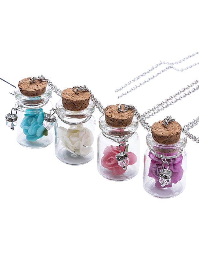 Flower Design Necklace - Image 3