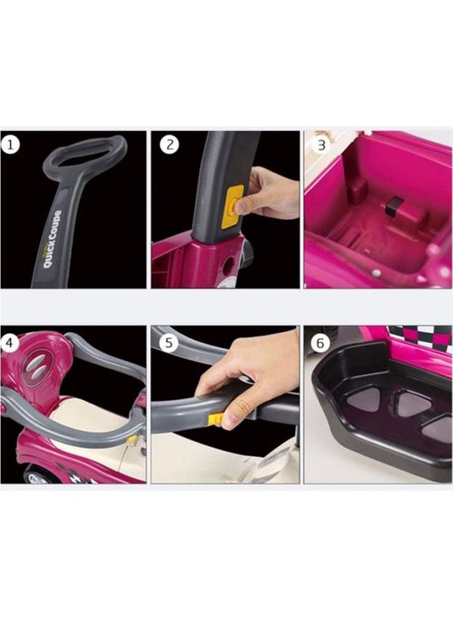 Cool Baby 3-In-1 Super Coup Push And Pedal Ride On Toy 84x43x84cm - Image 5