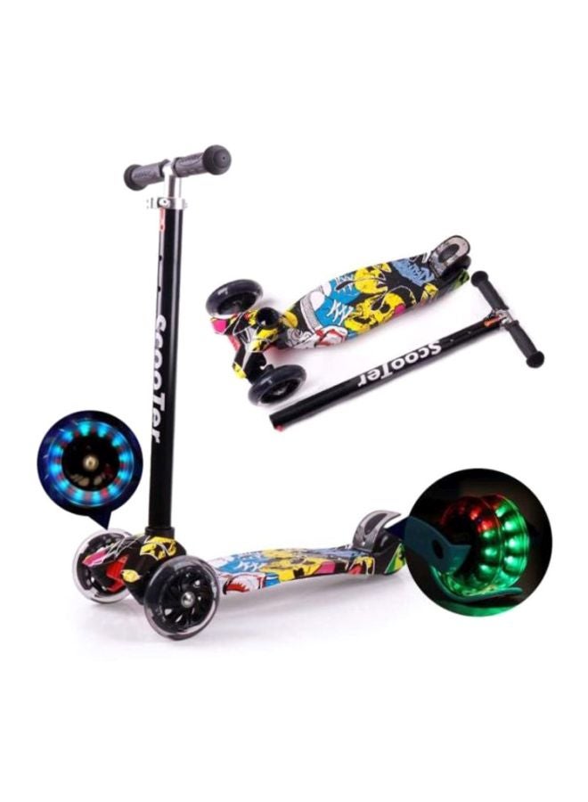 Cool Baby 3 Wheel Kick Scooter With Adjustable Height 22.9x7.3x6.1inch  - Image 2