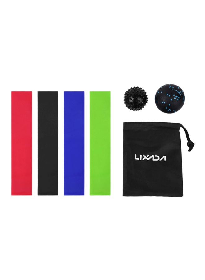 ليكسادا طقم أشرطة مقاومة حلقية لعمل تمارين مكون من 7 قطع - Image 2
