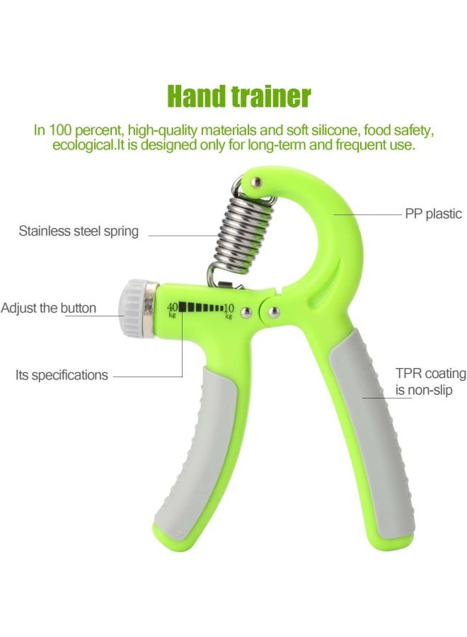 TOMSHOO 3-Piece Fitness Suit Grips Set  - Image 2