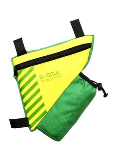 B-SOUL Bike Triangle Bag With Water Bottle Pocket 21x18x1.5cm  - Image 1