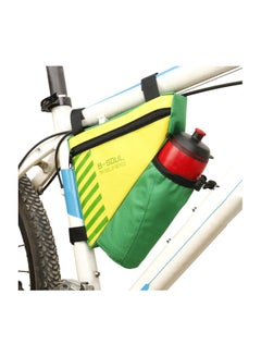 B-SOUL Bike Triangle Bag With Water Bottle Pocket 21x18x1.5cm  - Image 3