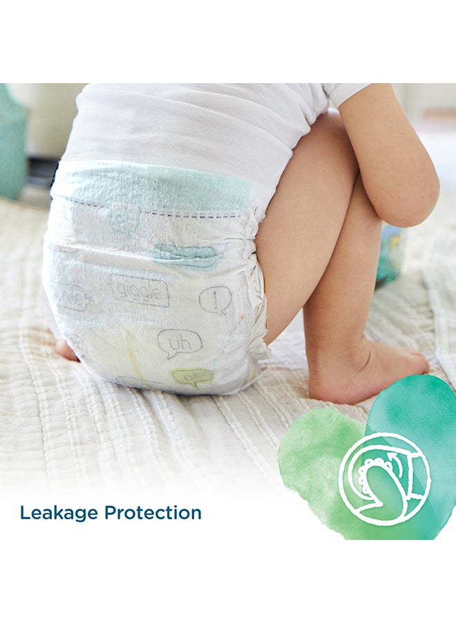 Pampers - Pure Protection Diapers, Size 1, 2 - 5 Kg, 100 Count (50 X 2) - Dermatologically Tested - Image 1