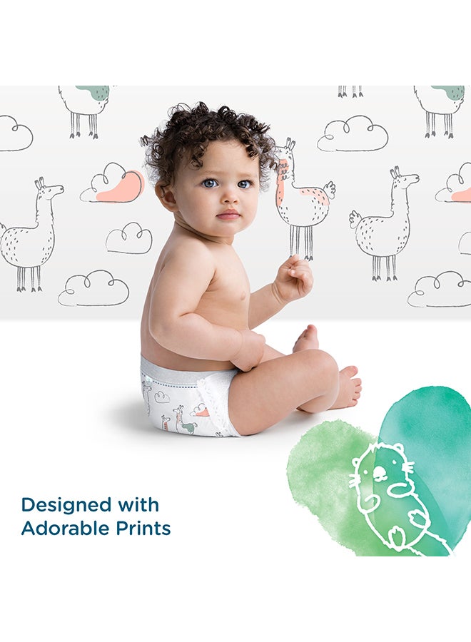 Pampers - Pure Protection Diapers, Size 1, 2 - 5 Kg, 100 Count (50 X 2) - Dermatologically Tested - Image 1