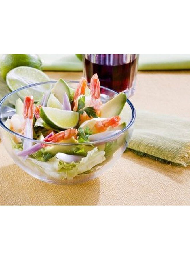 ترميسيل وعاء مستدير للسلطة شفاف 26سم - Image 3