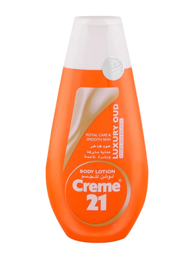 كريم21 لوشن للجسم يحتوي على تركيبة بخلاصة العود الفاخر 250ملليلتر - Image 1