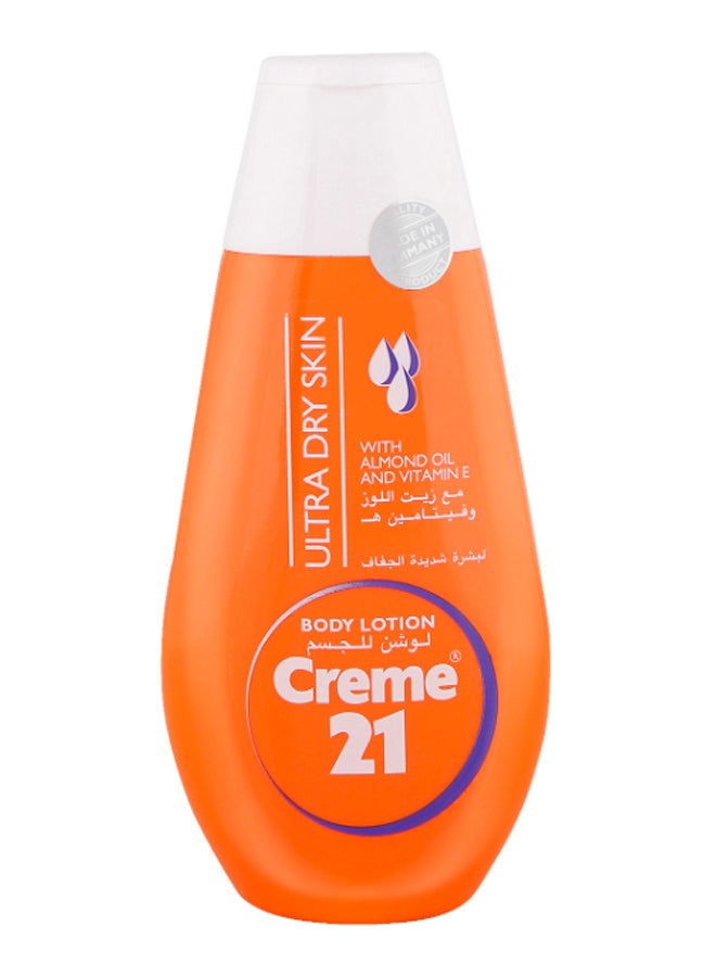 كريم21 لوشن للجسم بزيت اللوز وفيتامين E 250ملليلتر - Image 1