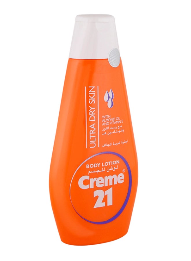 كريم21 لوشن للجسم بزيت اللوز وفيتامين E 400ملليلتر - Image 2