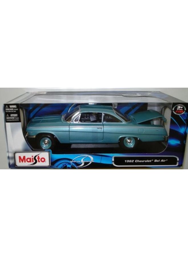 Maisto - Scaled 1962 Chevrolet Bel Air Die-Cast Vehicle 24 x 10 x 06cm - Image 1