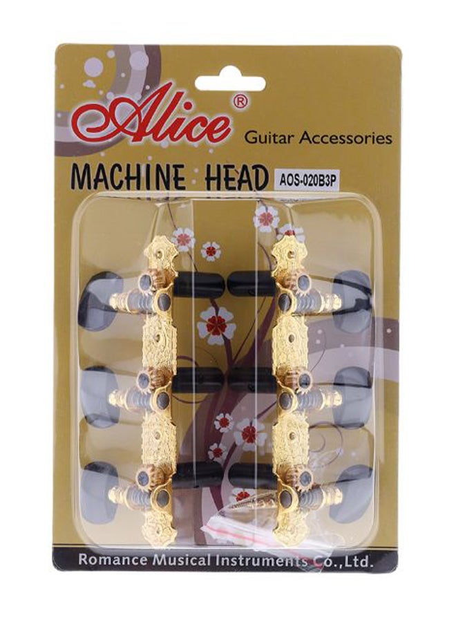 Alice Pair Of Machine Head Guitar String Tuning Pegs With Screw  - Image 3