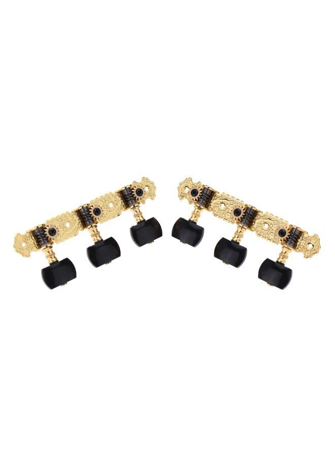 Alice Pair Of Machine Head Guitar String Tuning Pegs With Screw  - Image 1